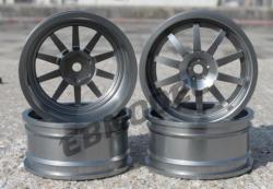 Диски алюминиевые Cmartlink RC 1/10 Drift Wheels Rim (металлик)