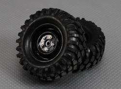 Комплект колес для 1/10 Crawler 96мм, хекс 12мм (пара)