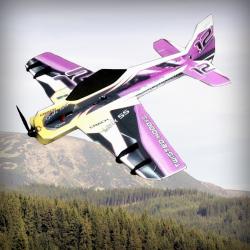 Модель для 3D-пілотажу Crack Yak LITE Жовто-фіолетова