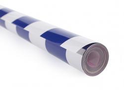 Пленка для обтяжки модели Сине-Белая (404) - 40см