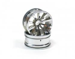 Комплект дисков колес BoomRacing для шоссейных автомоделей 1/10 RC Car (Серебряные)