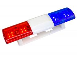 Полицейская автомобильная светодиодная мигалка (синий-красный)
