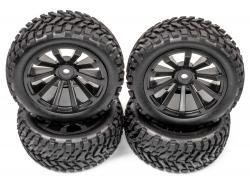 Комплект колес Rally-X 76мм 1/10 (4шт)