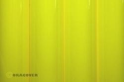 Пленка для обтяжки модели ORACOVER Желтая-флуоресцентная - 40см