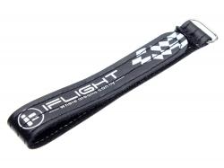 Ремешок iFlight (25см) для фиксации аккумулятора на липучке (черный)