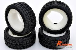 Комплект шоссейной резины для автомоделей 1/10 RC Car RC On-Road Car Performance Tyres Set