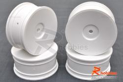 Комплект дисков колес для шоссейных автомоделей 1/10 RC Car (белые)