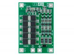 Модуль BMS для контроля заряда/разряда 3S 18650 Li-Ion аккумуляторов (40A)
