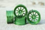Диски алюмінієві Cmartlink RC 1/10 Drift Wheels Rim (зелені)