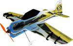Модель для 3D-пилотажа Crack Yak (желто-голубая)