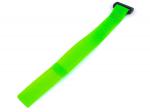 Ремінець (20см) для фіксації акумулятора на липучці (зелений)
