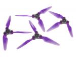 Комплект складних пропелерів для квадрокоптера Dalprop Fold F5 (Crystal Purple)