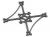 Рама для квадрокоптера HGLRC Toothpick 3" Petrel 120X FPV (120мм) (фото 2)