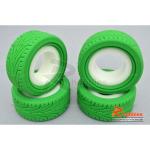 Комплект шосейної гуми для автомоделей 1/10 AUSTAR Performance Touring (зелені)