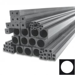 Трубка квадратная карбоновая 2мм x 2мм x 1мм x 1000мм