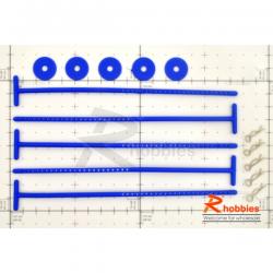 Пластиковая стойка-держатель для хранения колес