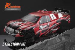 Корпус 1/10 E FIRESTORM IOT Truck PC Transparent RC Car Body