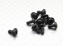 Самонарізи з напівкруглими головками М3х6мм