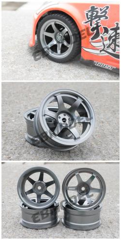Диски алюмінієві Cmartlink RC 1/10 Drift Wheels Rim (Metal)
