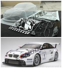 Корпус Cmartlink RC 1/10 Drift Car PC Body transparent shell BMW M3 GT2