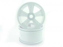 Диски для трагги и монстров (пара) белые 1/8