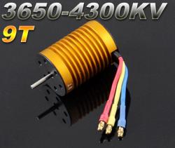 Двигун безколекторний FB3650-9T 4300KV 2 Pole Brushless  1/10, 1/12 RC Car