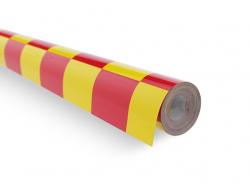 Плівка для обтягування моделі Червоно-Жовта (403) - 40см