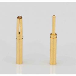 Роз’єм 0.8мм позолочений (пара)