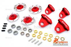 Комплект алюминиевых тормозных дисков 1/10 RC On-road