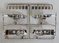 Комплект светоотражателей для передней и задней оптики Nissan Silvia