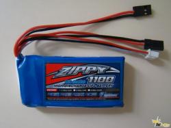 Акумулятор ZIPPY Flightmax 1100mAh LiFePo4 2S (для приймача і борта)