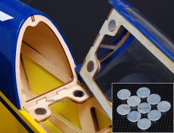 Магниты-крепления 10мм х 1.5мм (10шт)