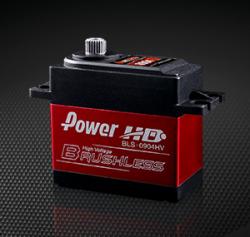 Сервомеханізм цифровий Power HD BLS-0904HV High Voltage б/кол. 64g/8.0kg/0.05sec (6.0V)