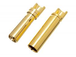 Разъем Polymax 4мм позолоченный (пара)