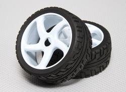 Комплект коліс 1/8 On Road низькопрофільні (пара)