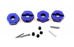 Алюминиевый шестигранный адаптер 4мм х 12мм (4шт)