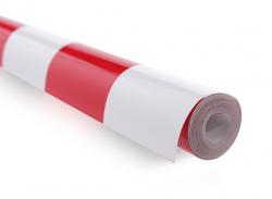Плівка для обтягування моделі Червоно-Біла XL (405) - 40см