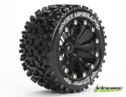 Колеса Louise Truggy 1/10 ST-UPHILL вылет 1/2 черные (пара)