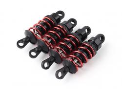 Амортизатори Trackstar 70мм, алюмінієві маслонаповнені для автомоделей 1/10 (4шт/комп.)