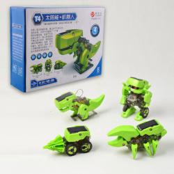 Конструктор развивающий на солнечной батарее 4 в 1