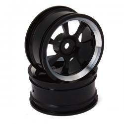 Диски алюминиевые 1/10 RC On-Road (черные) 4шт.