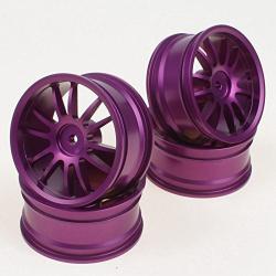 Диски алюминиевые 1/10 RC On-Road (фиолетовые)