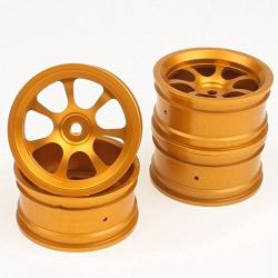 Диски алюминиевые 1/10 RC On-Road (золотые)