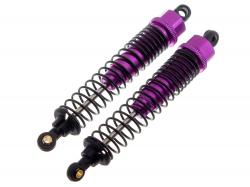 Масляные амортизаторы 95мм для автомоделей 1/10 2шт (Фиолетовые)
