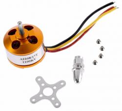 Двигатель бесколлекторный A2208/17T-1100kv