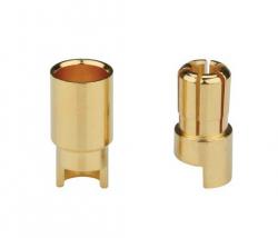 Роз’єм Polymax 5.5мм позолочений (пара)
