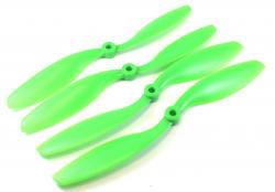 Винты для мультикоптеров 8045 зеленые (CW+CCW)