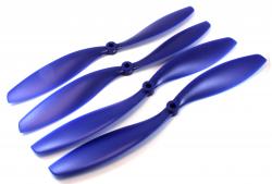 Гвинти для мультикоптерів 1045 сині (CW+CCW)