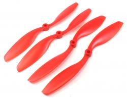 Гвинти для мультикоптера 8045 червоні (CW+CCW)