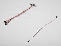 Надлегкий подовжувач для сервомеханізмів Futabа 32AWG 40см 